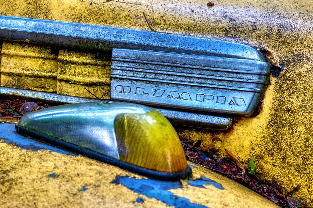 HDR Auto Skulpturen Park museum Neandertal oldtimer urbex decay abandoned derelict abandonne Michael Fröhlich froehlich Duitsland deutschland kunst art